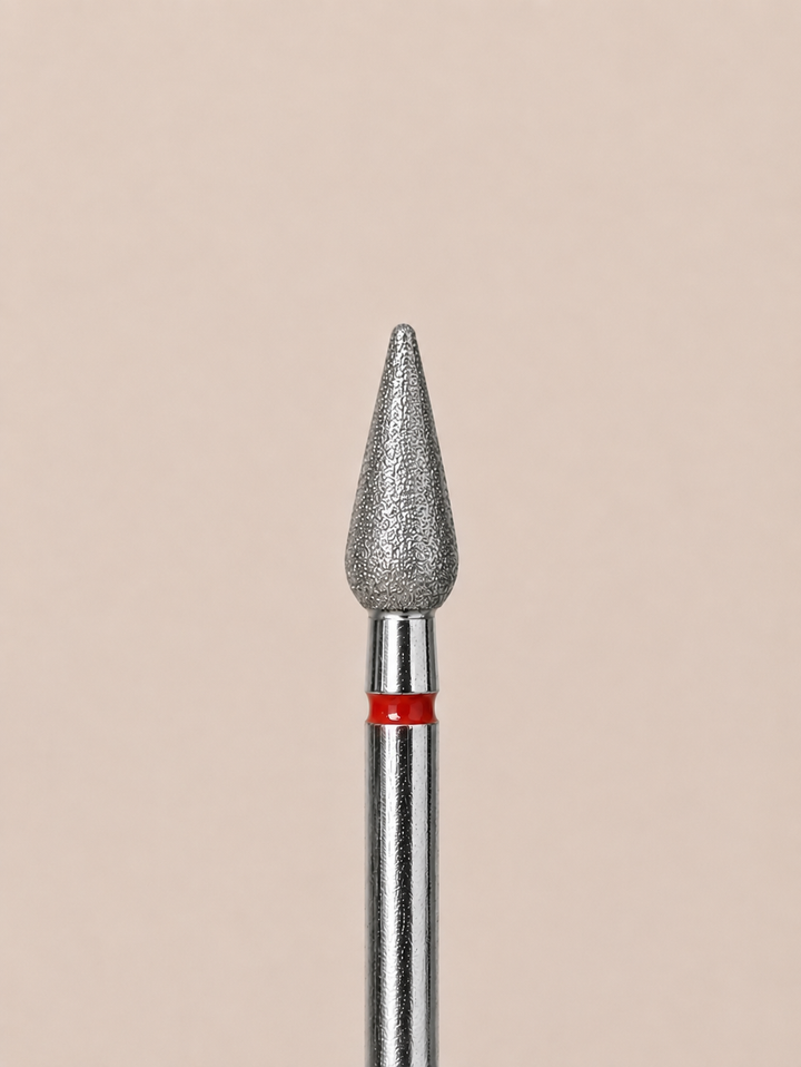 Fresa diamantata InnerBloom Red Flame – Ø 2,1 mm (punta affilata) 