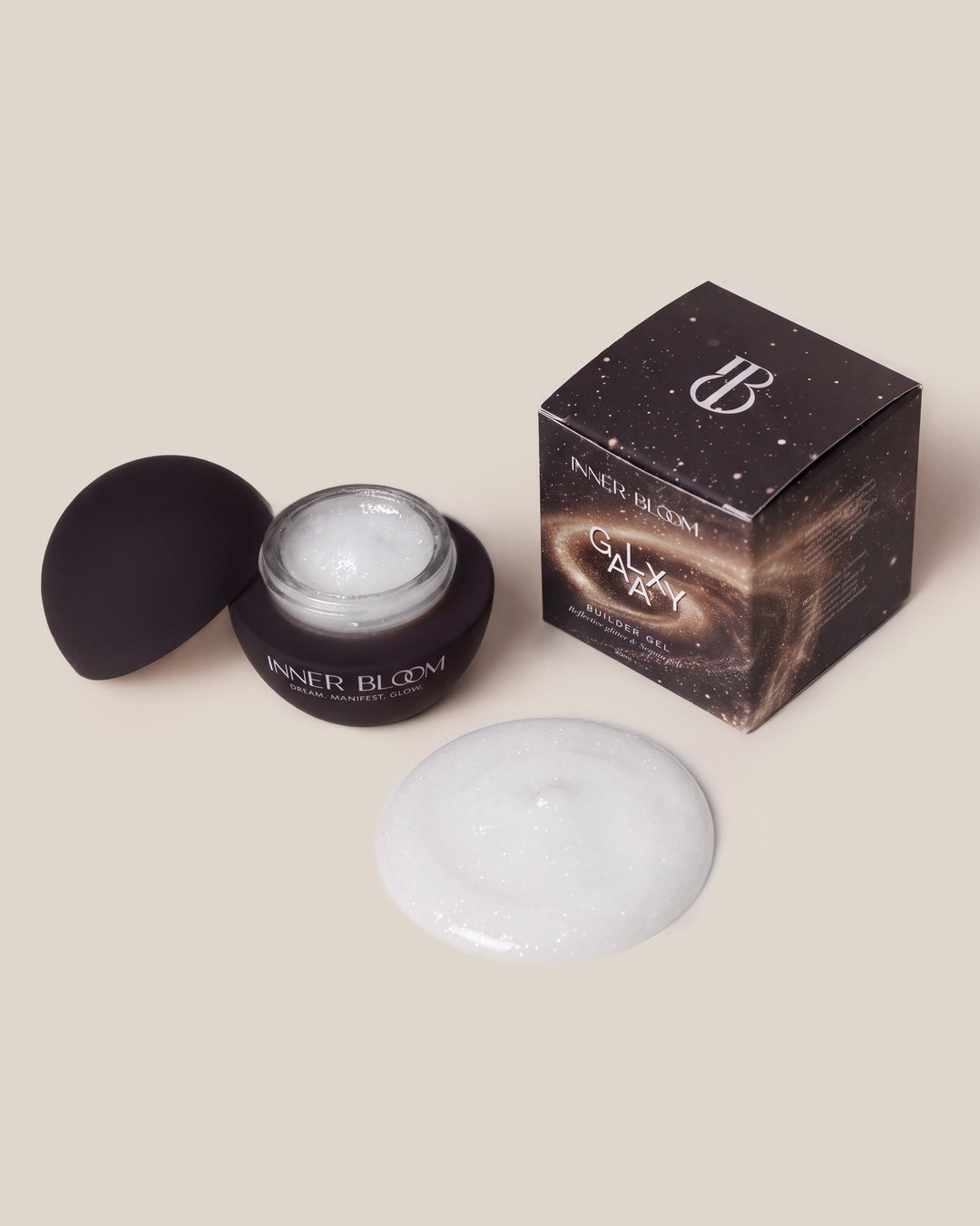 Galaxy Sparkle Gel - Snow Glowing White - 30 ml