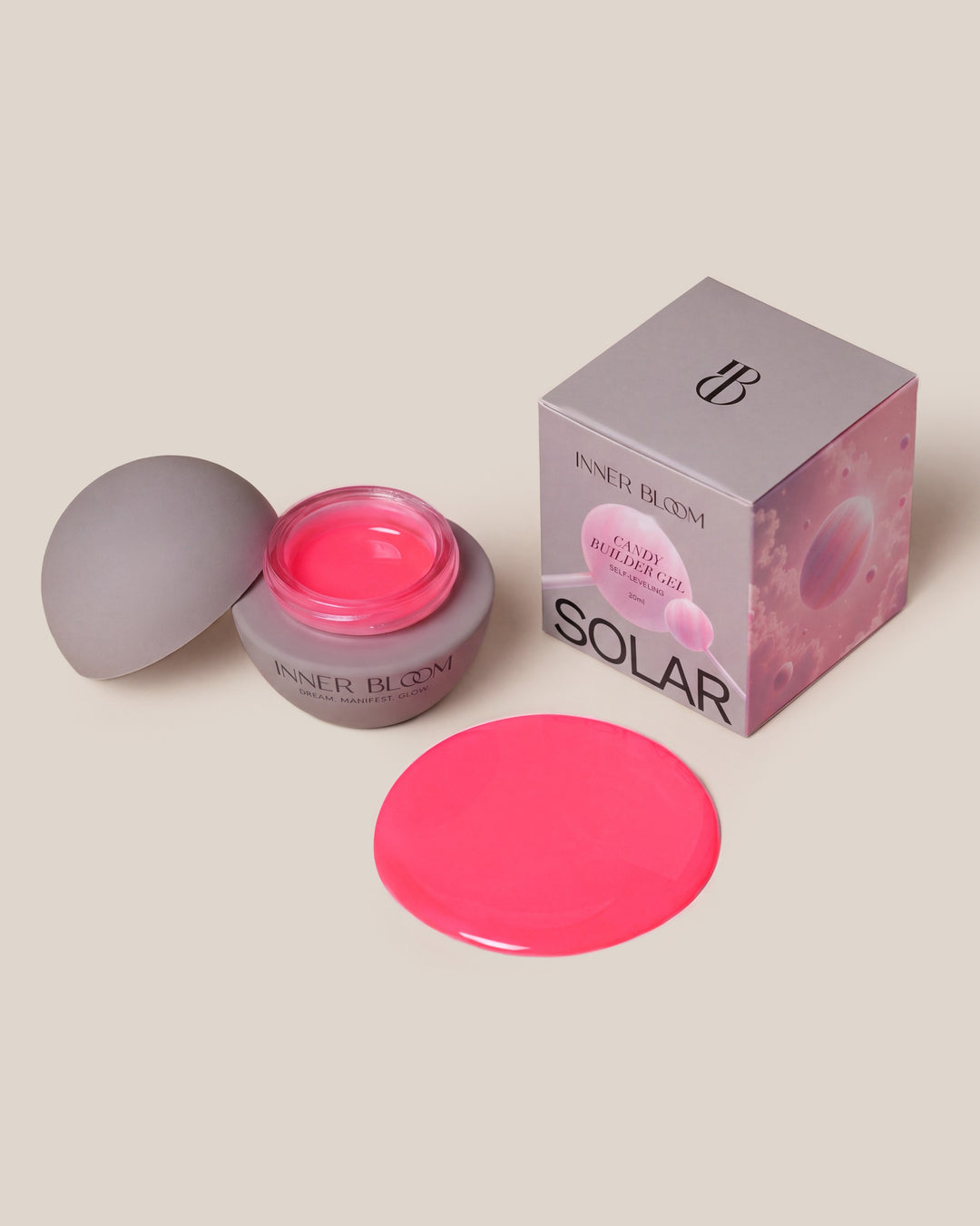 Liquid Builder Gel Solar - Candy Coral - 30ml