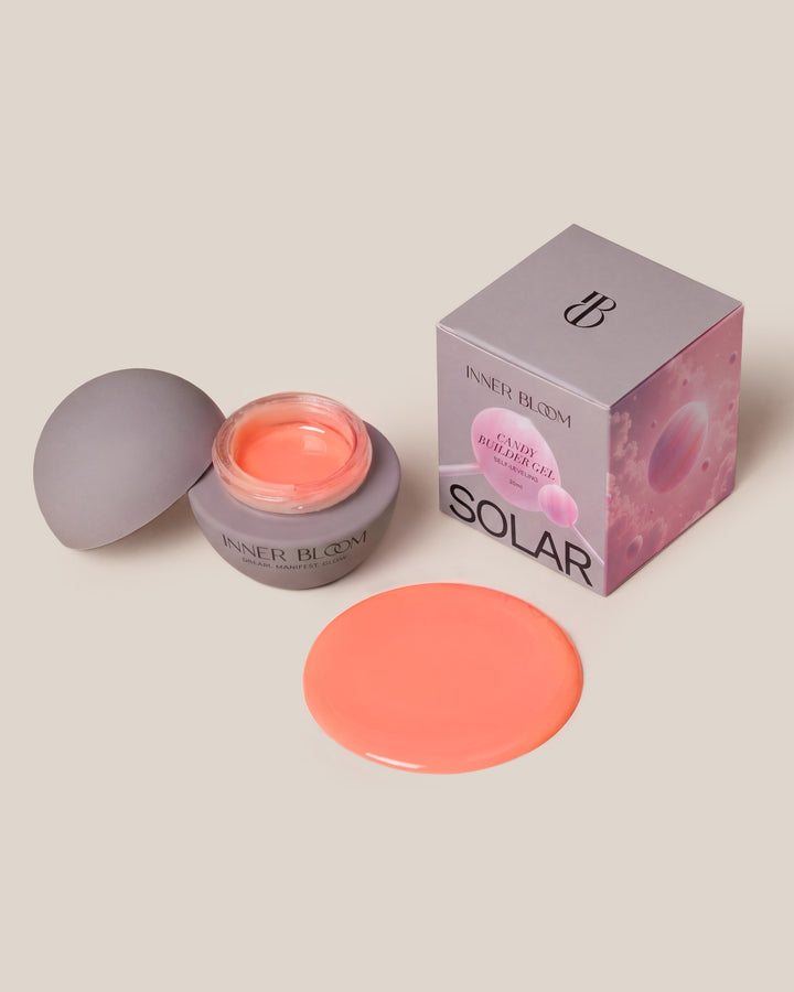 Liquid Builder Gel Solar - Candy Peach - 30ml