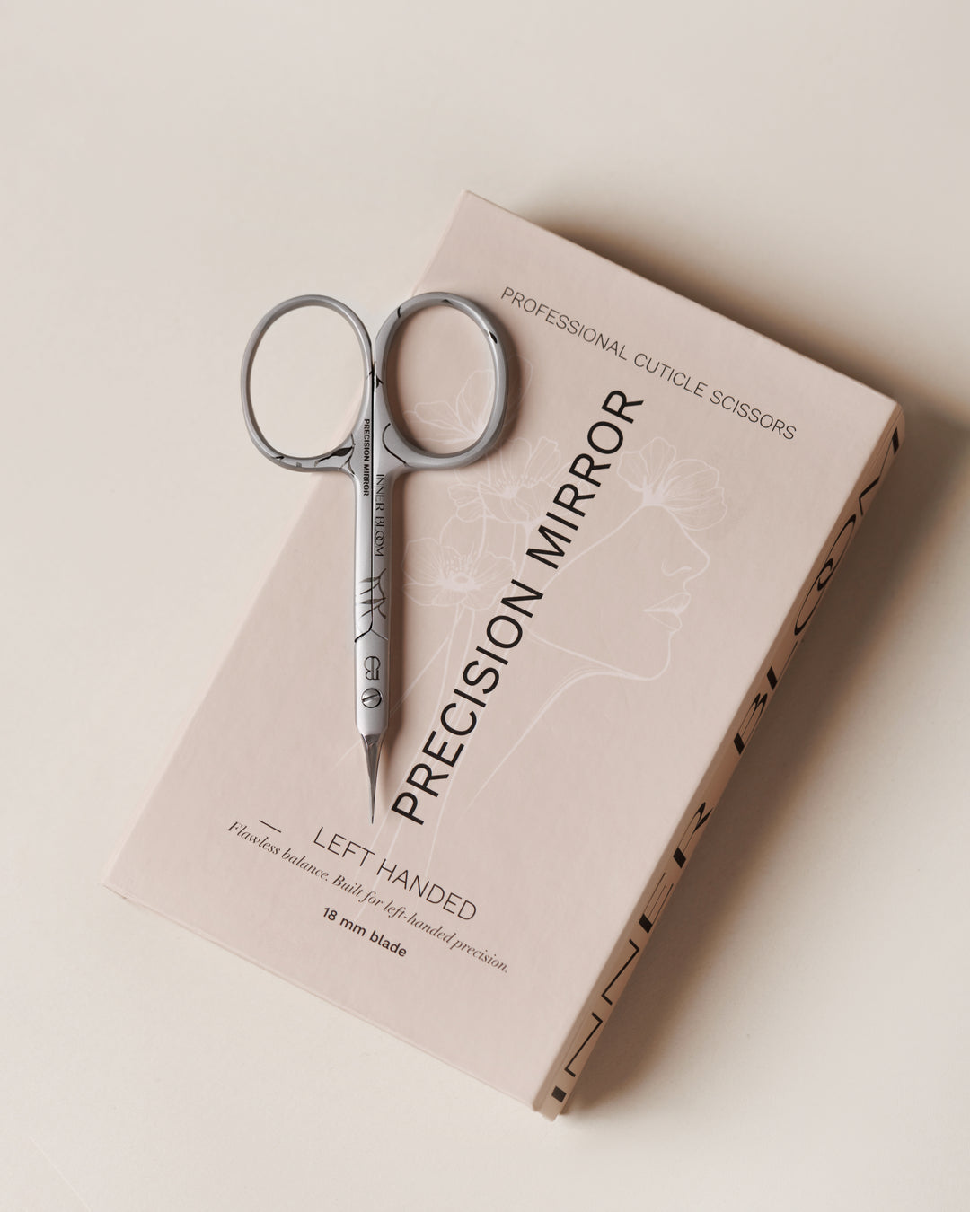 Precision Mirror – Forbici professionali per cuticole (per mancini)