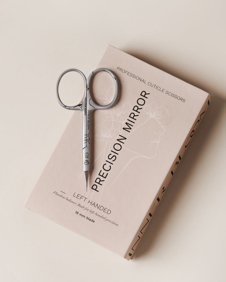 Precision Mirror – Forbici professionali per cuticole (per mancini)