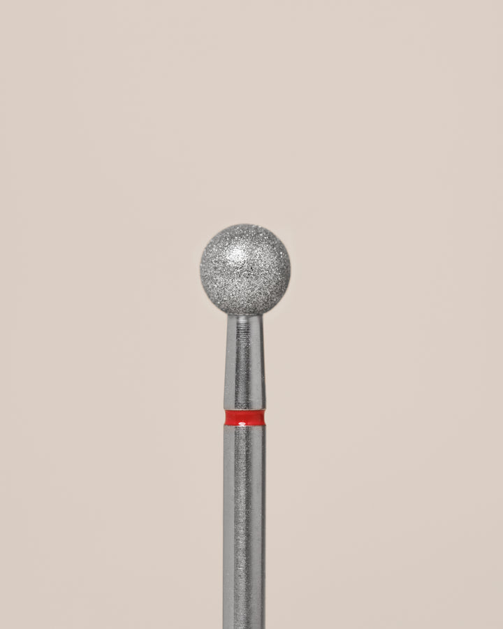 Fresa diamantata a sfera rossa InnerBloom – Ø 5 mm 